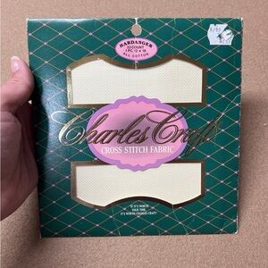 Charles Craft Cross Stitch Fabric Hardanger 22 Count 12x18 Ivory